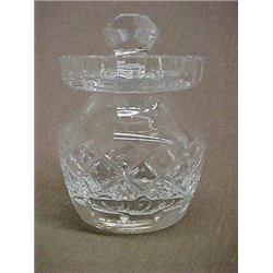 Waterford Crystal covered relish with lid