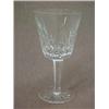 Image 1 : Set of 5 Waterford Crystal Lismore clarets, 5-7/8"