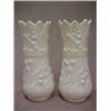 Image 1 : A pair of Belleek Lily spills, 6-1/2" h., 5th mark