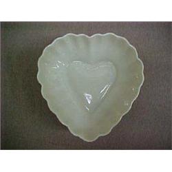 Belleek Heart Shaped Bowl