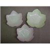 Image 1 : Three Belleek Sycamore butter plates