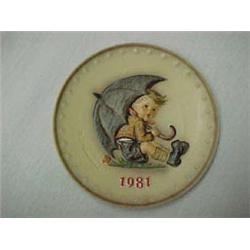 1981 Hummel Plate