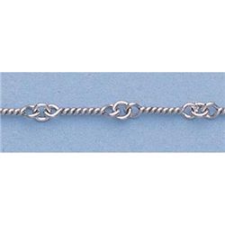 Pure Gold 16" 14k Gold-Yellow 2.3mm Dog Bone Chain