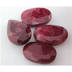 Ruby 168.32 ctw Loose Gemstone Mix Sizes & Shapes
