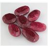 Image 1 : Ruby 153.68 ctw Loose Gemstone Mix Sizes Oval Cut