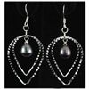Image 1 : Natural 4.43g Pearl Dangling Sterling Silver Earring
