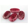 Image 1 : Ruby 123.79 ctw Loose Gemstone Mix Sizes Oval Cut