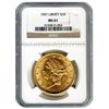 Image 1 : Certified US Gold $20 Liberty MS61 (Dates Our Choice)