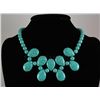 Image 1 : 375.14CTW FASHION CHUNKY TURQUOISE NECKLACE