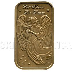 Christmas 2011 Bronze Bar X-2 Angel (with ornament hold