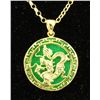 Image 1 : 3.85GRAMS CHINESE DRAGON JADE PENDANT
