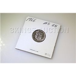 10 Dimes 1966 MS 65