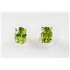 Image 1 : 10K .66 Peridot Earring