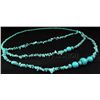 Image 2 : 500.91CTW FASHION CHUNKY TURQUOISE NECKLACE