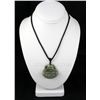 Image 1 : 181.87ctw Buddhist Charm Jade Pendant Necklace