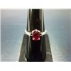 Image 1 : NATURAL 10.25 CTW RUBY RING .925 STERLING SILVER