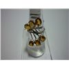 Image 1 : 21.00 CTW CITRINE RING .925 STERLING SILVER