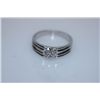 Image 1 : 17.3 CTW CZ RING .925 STERLING SILVER