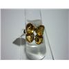 Image 1 : 20.75 CTW CITRINE RING .925 STERLING SILVER