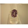 Image 1 : 21.75 CTW AMETHYST RING .925 STERLING SILVER