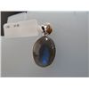 Image 1 : 17.50 CTW LABARODITE PENDANT .925 STERLING SILVER