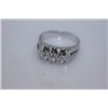 Image 1 : 18.2 CTW CZ RING .925 STERLING SILVER