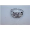 Image 1 : 26.6 CTW CZ RING .925 STERLING SILVER
