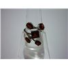 Image 1 : 16.50 CTW GARNET RING .925 STERLING SILVER