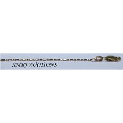 GENUINE 14K ITALIAN YELLOW GOLD 1.61G BAR CHAIN