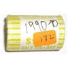 Image 1 : ROLL OF 1990-D KENNEDY HALF DOLLARS *$10.00 FACE VALUE* ROLL CAME OUT OF SAFE DEPOSIT BOX!!
