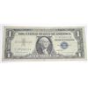 Image 1 : 1957 SERIES B SILVER CERTIFICATE $1 SERIAL # V19729233A *PLEASE LOOK AT PICTURE TO DETERMINE GRADE*
