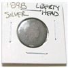 Image 1 : 1898 LIBERTY HEAD SILVER DIME *PLEASE LOOK AT PICTURE TO DETERMINE GRADE*!!