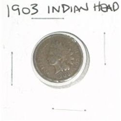 1903 INDIAN HEAD PENNY *NICE COIN - PLEASE LOOK AT PICTURE TO DETERMINE GRADE*!!