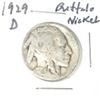 Image 1 : 1929-D BUFFALO NICKEL *NICE COIN - PLEASE LOOK AT PICTURE TO DETERMINE GRADE*!!