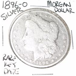 1896-O MORGAN SILVER DOLLAR *RARE KEY DATE* SILVER DOLLAR CAME OUT OF SAFE DEPOSIT!!