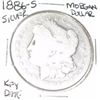 Image 1 : 1886-S MORGAN SILVER DOLLAR *RARE KEY DATE* SILVER DOLLAR CAME OUT OF SAFE DEPOSIT!!