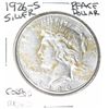 Image 1 : 1926-S PEACE SILVER DOLLAR RARE MS-60 HIGH GRADE SOME CORROS. SILVER DOLLAR CAME OUT OF SAFE DEPOSIT