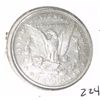 Image 2 : 1891 CC *CARSON CITY* MORGAN SILVER DOLLAR RED BOOK VALUE IS $1100.00 RARE KEY DATE MS-63 HIGH GRADE