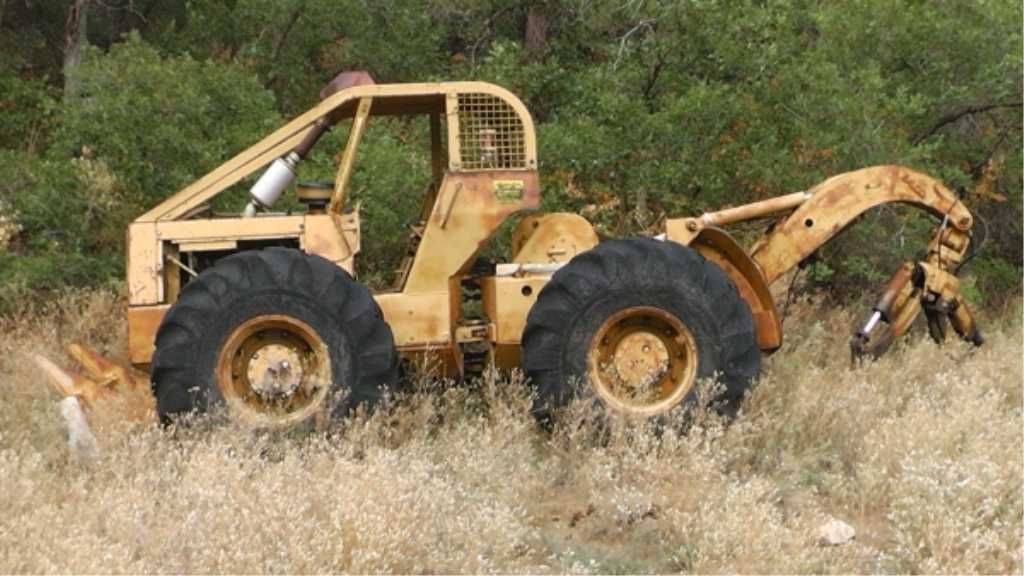 Clark 664 B grapple log skidder This machine was COMPLETELY rebuilt in