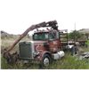 Image 1 : 1973 Peterbilt Log Truck Mod. 359S. S.N. 67691P. 386k miles. With Prentis loader and log trailer.  5