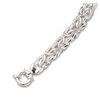 Image 1 : 8" 160 Gauge Oval Byzantine Bracelet