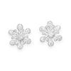 Image 1 : CZ Snowflake Studs