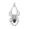 Image 1 : Sterling Silver Oxidized Spider Charm