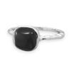 Image 1 : Black Onyx Stackable Ring sz 7