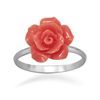 Image 1 : Glass Rose Ring sz 8