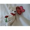 Image 1 : DAKIN VASE HUGGER WHITE BEAR PLUSH, NEW