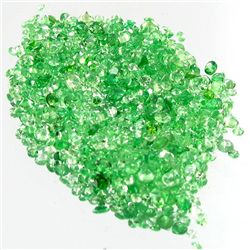 1.05ct Green Tsavorite Garnet Round Cut Parcel (GEM-38403)