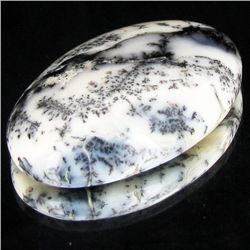 39.75ct Dendrite Opal Cabochon (GEM-45493)