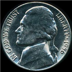 1956 Jefferson 5c MS66 Struck Thru Error (COI-12651)