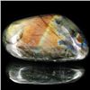 Image 1 : 455ct Large Polished Rainbow Labradorite Cabochon (MIN-001645)